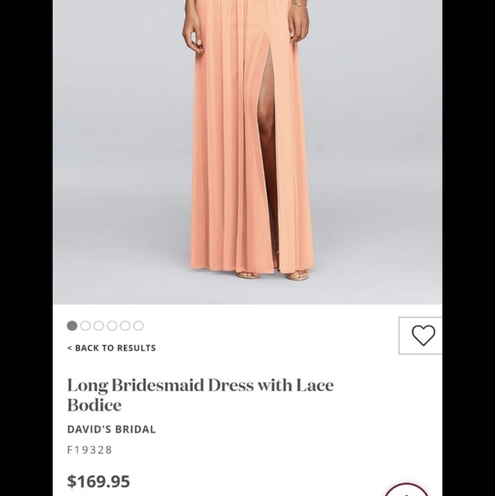 Davids bridal dress - Picture 2 of 3